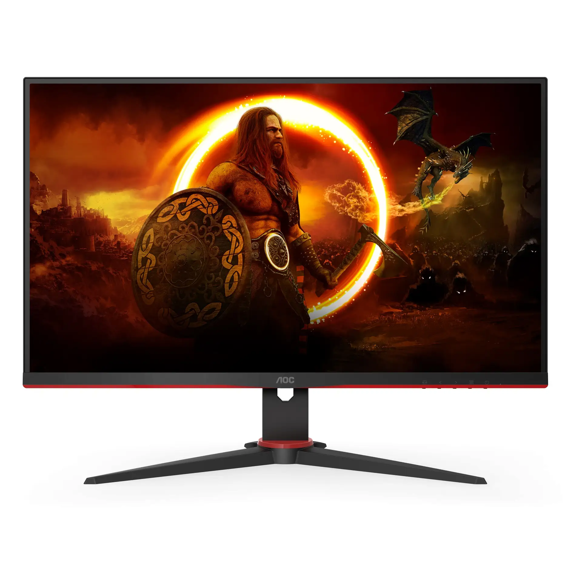 MONITOR GAMING AOC 27" 27G2SPAE FHD IPS 165Hz 1Ms HDMI DP MULTIMEDIALE