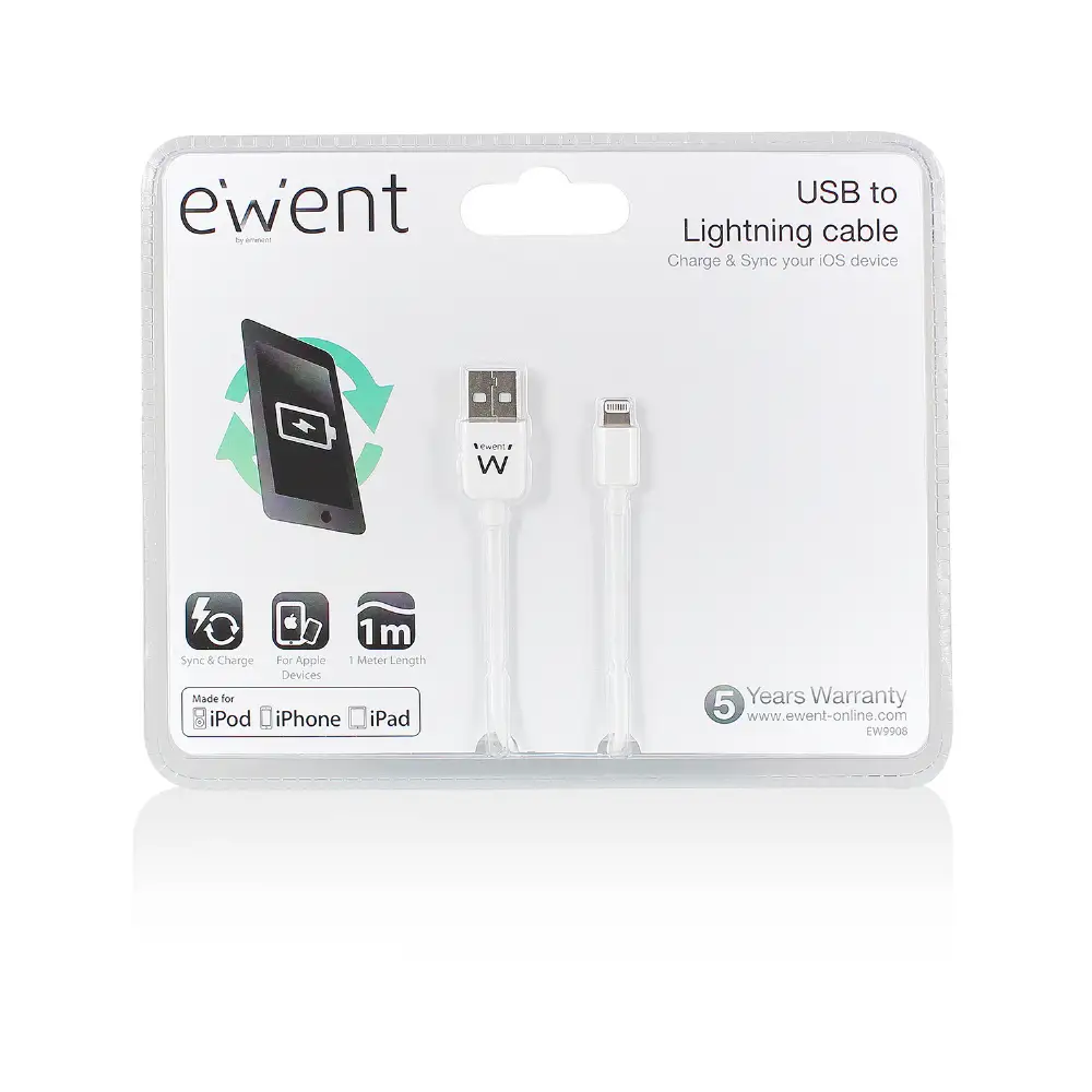 CAVO APPLE LIGHTNING IPOD - IPAD - IPHONE EW9908